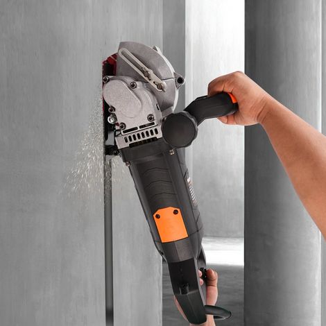 Senderpick – Fraiseuse électrique à rainures 113mm – Moteur 4800W – Profondeur de coupe 42mm – Pour béton et murs en briques (1/5)