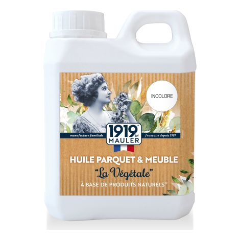 19 Huile parquet & meuble "La Végétale" 1919 BY MAULER incolore 0L5 (1/4)