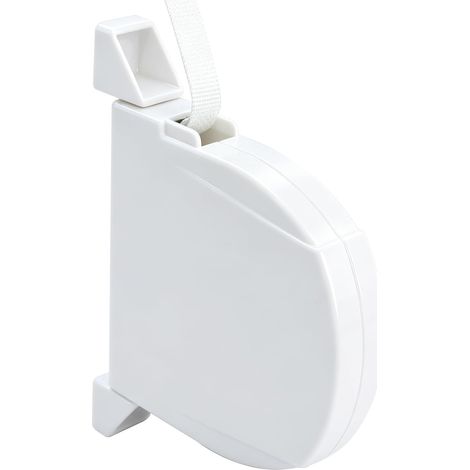 Enrouleur de Volet Roulant 14 mm x 5 m, Sangle avec Boîtier pour Volet Manuel, Kit de Remplacement pour Manivelle, Enrouleur Orientable 180° pour Montage Mural, Rénovation et Réparation de Volets (1/5)