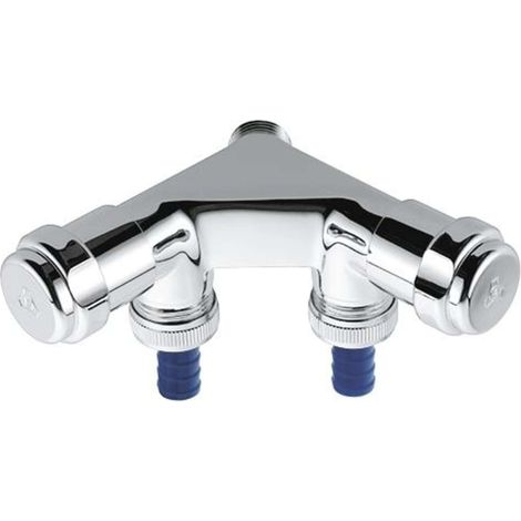 Grohe Eggemann - Válvula WAS doble original, cromo 41022000 (1/2)