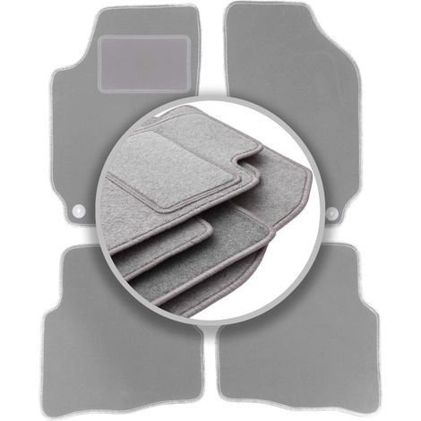 Tappetini grigi per auto: Skoda Fabia I hatchback, berlina, station wagon (1999-2007)