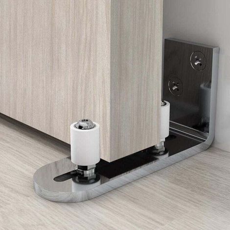 Enowelir Mitigeur de Douche Mural Monocommande avec Douchette à Main Ronde en Acier Inoxydable Brossé pour Salle de Bains Longueur 35 Cm (1/4)
