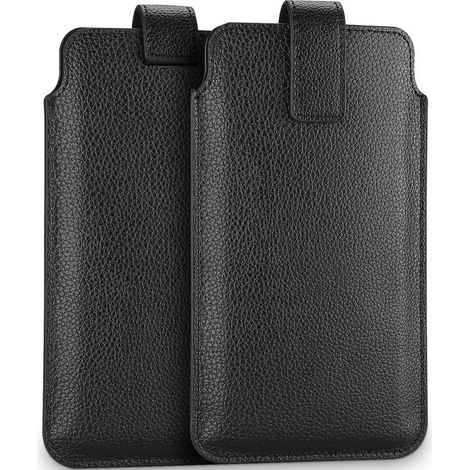 Funda universal para teléfono Tech-protect SM65 de 6,0 a 6,9 pulgadas, color negro.