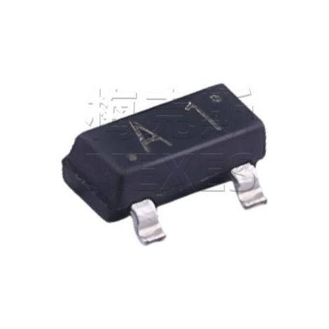 UMW SI2301A SOT-23 MOSFET canal -20 V/-2,8 A (transistor à effet de champ) - Composants électroniques intégrés - 5 unités assemblées