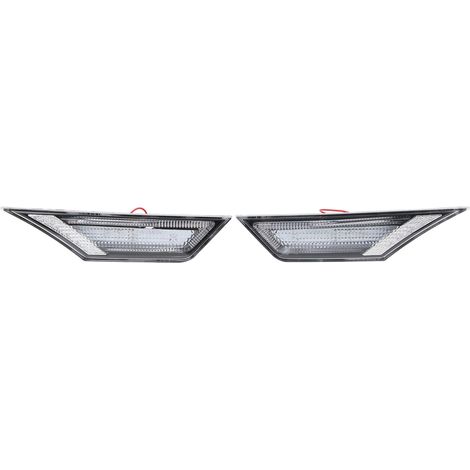 Feu de position latéral à LED avec clignotant bicolore 33850TBAA02, compatible avec les modèles Honda Civic, y compris Type R 2016-2020 (coque blanche). (1/3)