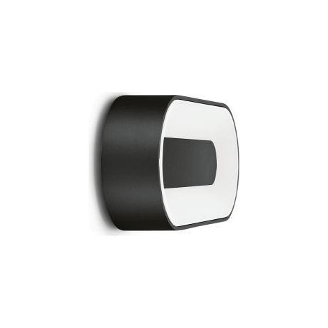 Lampada applique led lombardo ross 280, 13w, 1560 lumen, colore luce bianca naturale 4000k, colore decorazione nero, lom ll124001n (1/3)