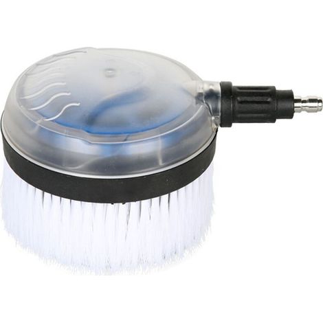 Brosse de lavage rotative, accessoires de nettoyeur haute pression, connecteur rapide universel, outil de nettoyage de terrasse de voiture, maison, bureau, terrasse (1/5)