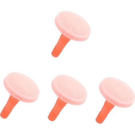 4 Pièces accessoire de jardin spray arrosage buse de bidon d'eau robuste arroseur de bouchon de bouteille cruche d'eau arrosoir remplaçable (1/4)