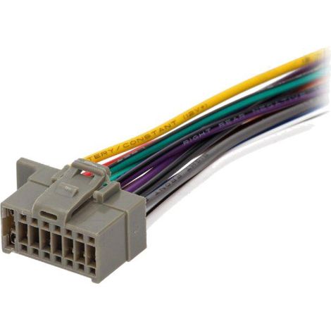 Cable Autoradio Panasonic 16PIN Fils nus - connecteur noir
