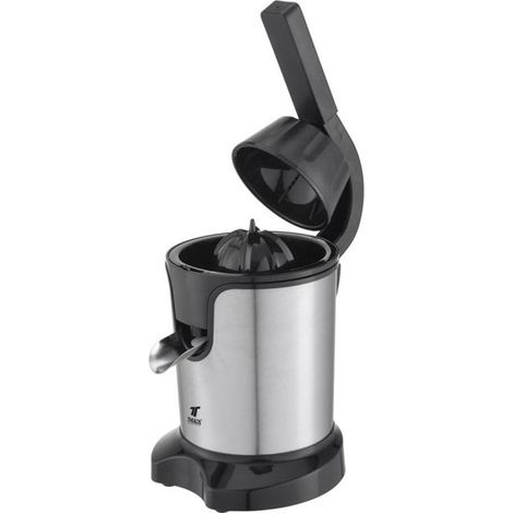 THULOS 350W Hebel-Entsafter, Edelstahlgehäuse, 0,3 Liter Fassungsvermögen.