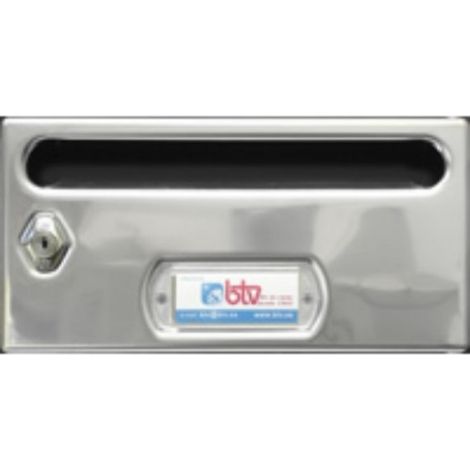 Buzón BTV Mod Mercurio 245x250x124mm Ref 13506 Acero Inoxidable