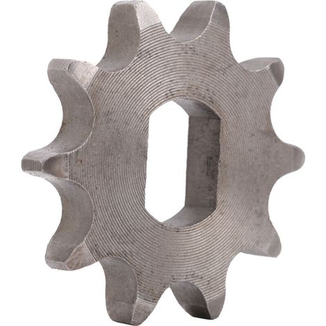 Pignon Acier 10 Dents pour Tricycle Électrique, Diamètre Intérieur 0.5 x 0.7 Pouces (1/5)