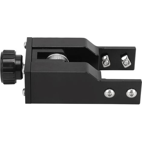 Kit de tendeur de courroie synchrone en alliage noir pour axes XY d'imprimante 3D CR10 (pièces mobiles linéaires)