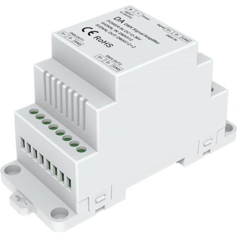 Amplificador De Señal / Repetidor DMX - 12-36VDC - 2 Canales
