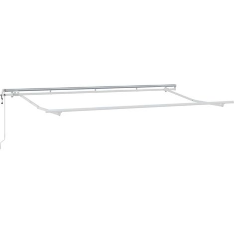 Maison Exclusive - Tenda Retrattile Crema 400 x 200 cm Poliestere e Alluminio