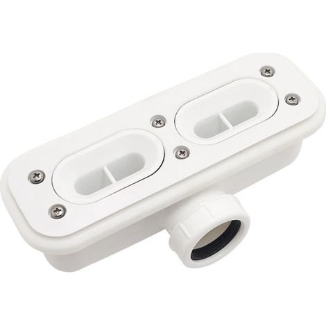 Bac de douche désodorisant en plastique, égouttoir 40 mm 718036801