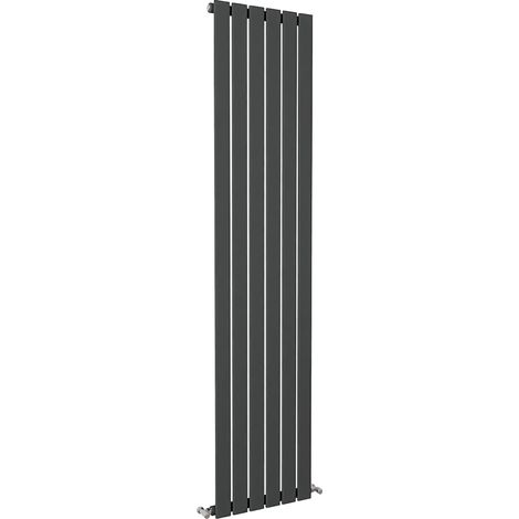 SKY Bathroom Flat Panel Radiator Vertical 1800x408mm Single Anthracite