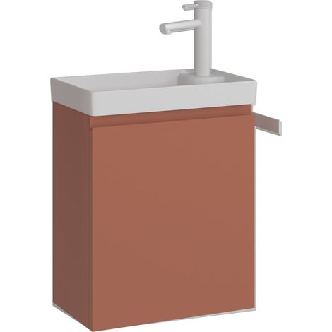 Waschtischunterschrank "Ferla 40" – 40 x 22 x 50 cm – Matte Cinnamon (1/3)