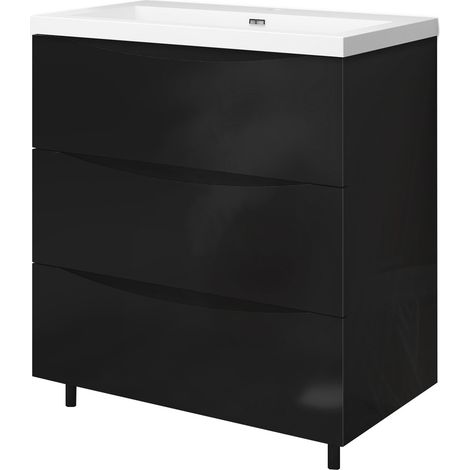 Meuble vasque suspendu 79cm OCEAN idéal pour rénovation salle de bain