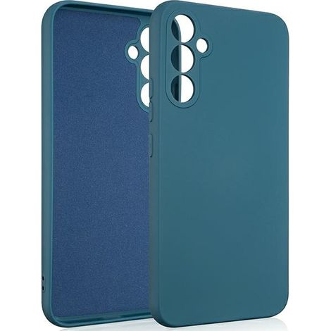 Custodia in silicone Beline blu per Samsung Galaxy A34 5G. (1/3)