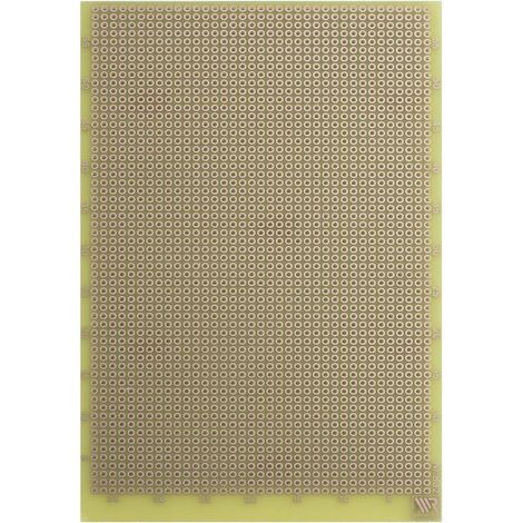Platine d'expérimentation Rademacher WR-Typ 832-EP 832-EP Epoxy (L x l) 16 cm x 10 cm 35 µm Pas 2.54 mm 1 pc(s) (1/2)
