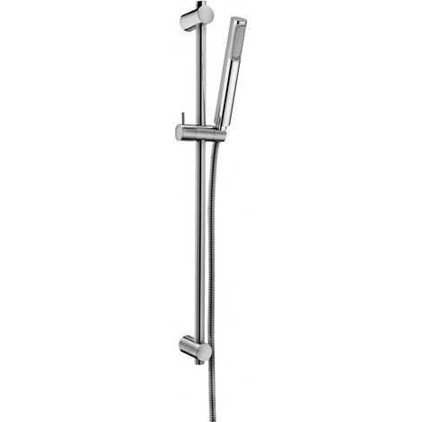 Barre de douche réglable avec douche à jet unique Paffoni ZSAL150CR Chromé (1/2)