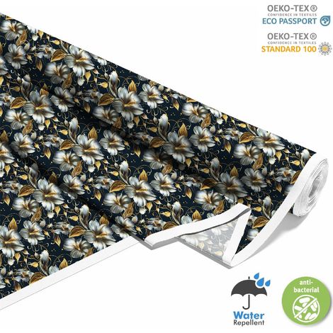 TESSUTI DECORATIVI PER ESTERNI OXFORD - Motivo Fiori I DX5137 (1/5)