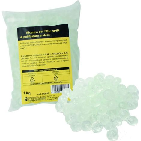 Recambios para dispensador de centrifugado/filtro kg.25 (1/5)