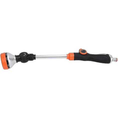 2025 8 Patterns Garden Hose Wand Lightweight Aluminum Alloy Pole ABS TPR Nozzle Sprayer for Garden Irrigation Vehicle Wash (1/4)