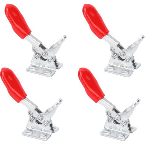 4-teiliges Set Kippdübel, verzinktes Eisen, Schnellspannklemmen, Holzbearbeitungswerkzeuge (1/5)