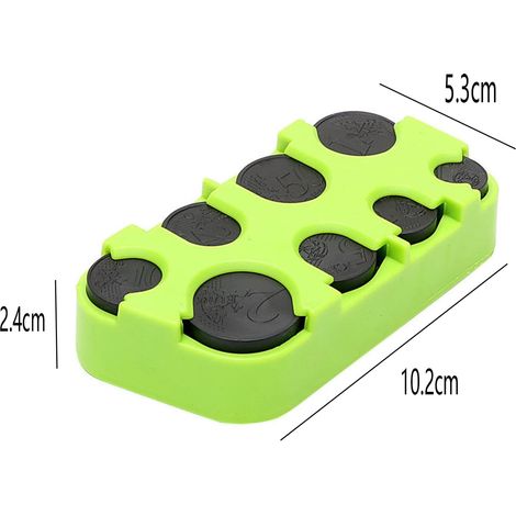 Premium Coin Storage Box Coin Dispenser Euro Car Coin Holder (1/4)
