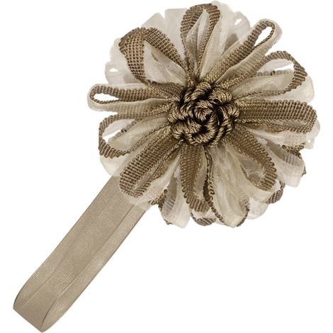 calamita fiore organza e nastro