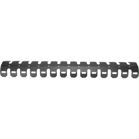 Protège-tibia échappement moto universel 60,5 cm, cache thermique anti-brûlure noir, protection jambe contre la chaleur (1/5)
