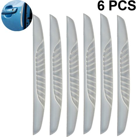 Juego de 6 protectores de puerta, resistentes a los arañazos, de PVC duradero, de fácil adhesión, para coches, SUV y camionetas. (1/5)