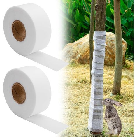 (8cmx30m)2 Pièces Enveloppement Protecteur d'arbre,Bandage de Protection des Plantes antigel,Bande de Protection pour Arbre (1/5)