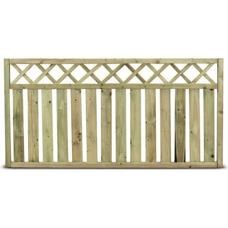 Recinzione Diritto Ares 180X90 Cm Colore Naturale