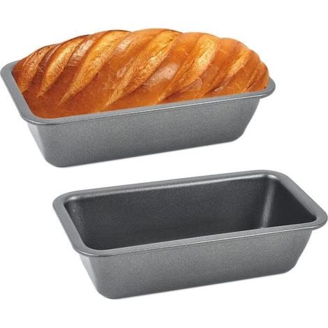 10 Pcs Cake Factory Moule A Cake Moule Pain De Mie Moule Antiadhésif Cake Factory Facile À Démouler Bonne Aide Pour M MOULE A GATEAU (1/4)