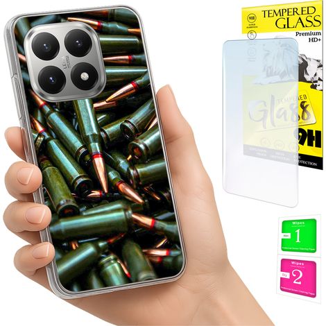 Coque pour Xiaomi 15T avec protection photo, coque arrière et verre trempé 9H (1/5)