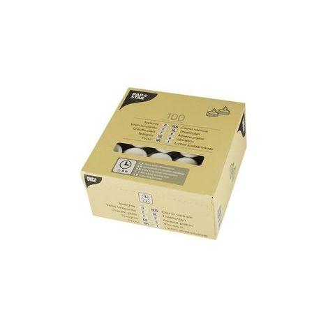 PAPSTAR CHAUFFE-PLATS, DIAMÈTRE: 38 MM, BLANC - 6482674