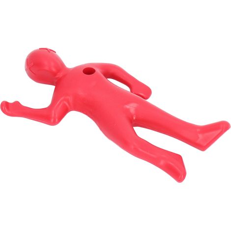 Porte-stylo plastique rouge - finition soignée - style élégant pour bureau - maximise chaque centimètre carré (1/5)