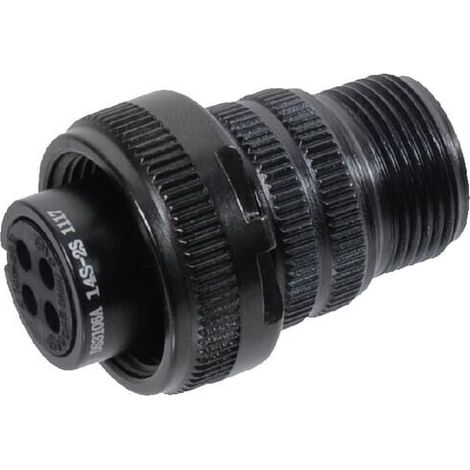 Enchufe 4 P. Fem. MIL-C UNIVERSAL MILC14SL4 (1/2)