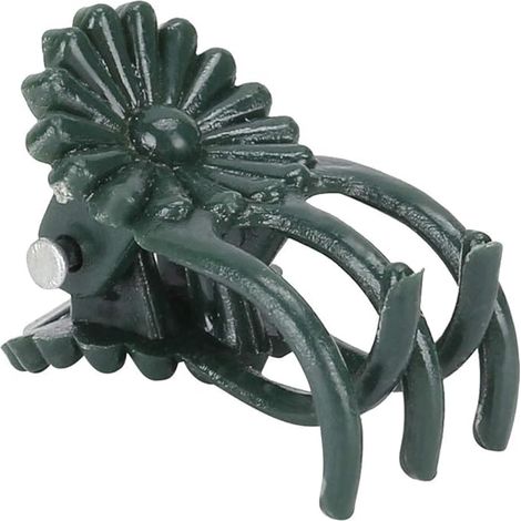 20 Pcs Fleur en Forme de Plante Clip Orchidée Tiges Fixation Support Clips Jardin Outil Accessoires Plante Légumes Vigne Fixation Pince(Vert) (1/5)