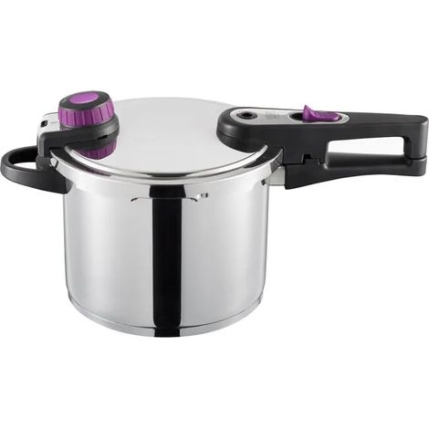 Schnellkochtopf gsw system plus 6 l Edelstahl (1/3)