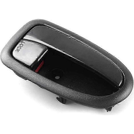 Poignée de porte intérieure noire pour Hyundai Matrix Lavita 2001-2010 (1/5)