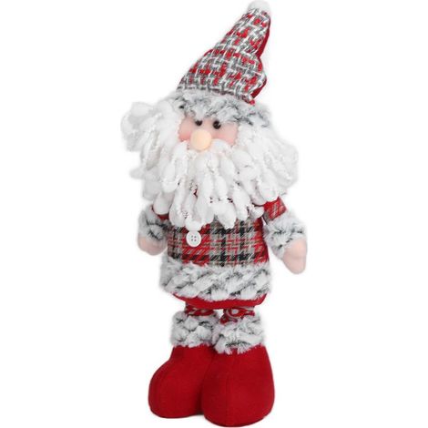Poupée de Noël rétractable et innovante, décoration pour la maison, pour Noël, un anniversaire ou le Père Noël (1/5)