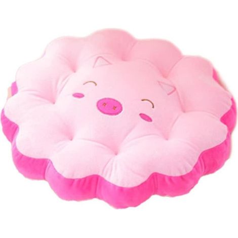 Coussins de siège décoratifs super doux et confortables Oreillers de sol de dessin animé pour les enfants ronds