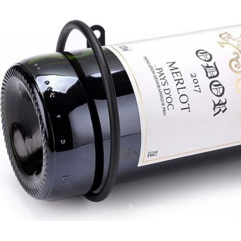 Porte-bouteilles de vin muraux en fer, paquet de 6 (1/5)