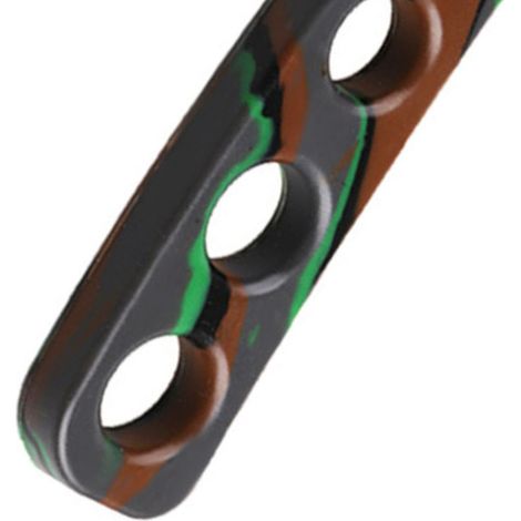 Basketball-Wurftrainer, geeignet für Teenager und Anfänger, verbessert die Stabilität, flexibler Silikonball und Fingerüberzüge, Tarnmuster, Größe S (6,8-7,8 cm/2,68-3,07 Zoll). (1/4)