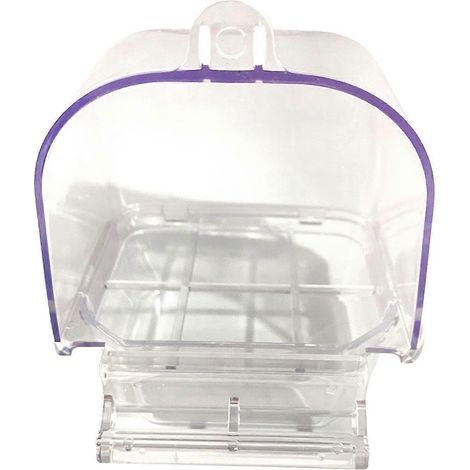 Accessoires pour cage à oiseaux : mangeoire pour perroquets, canaris et oiseaux de petite et moyenne taille. (1/4)