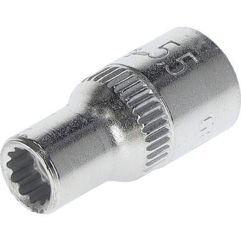 Steckschlüsseleinsatz DIN3124 ISO2725-1 1/4Zoll SW 5/5mm 12KT UD-Profil (1/5)